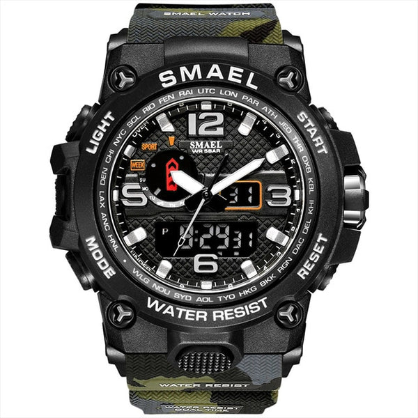 Men Military Watch 50m Waterproof