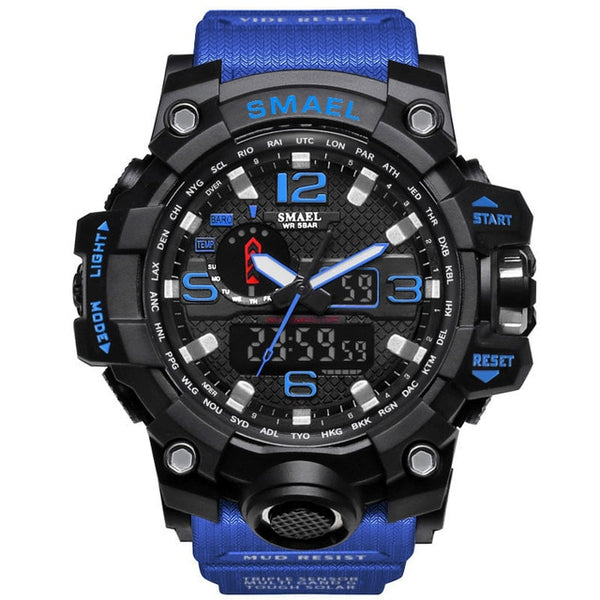 Men Military Watch 50m Waterproof