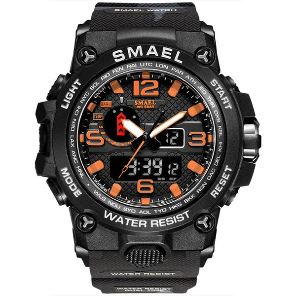 Men Military Watch 50m Waterproof