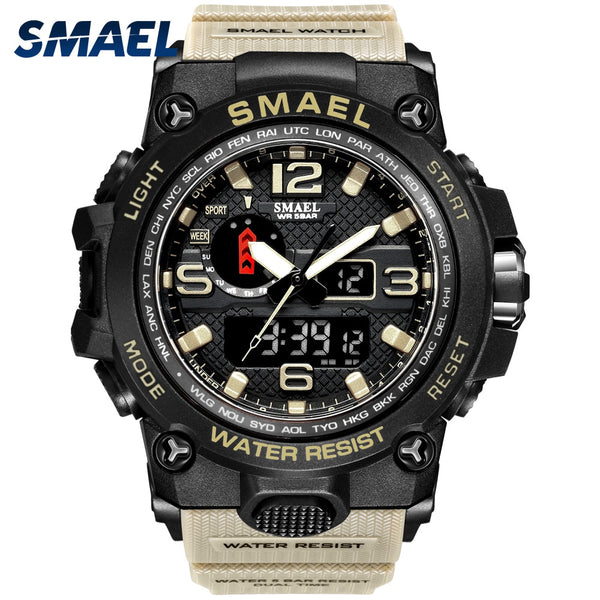 Men Military Watch 50m Waterproof