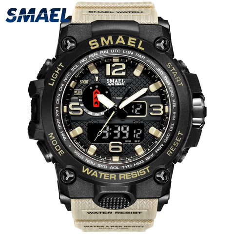 Men Military Watch 50m Waterproof