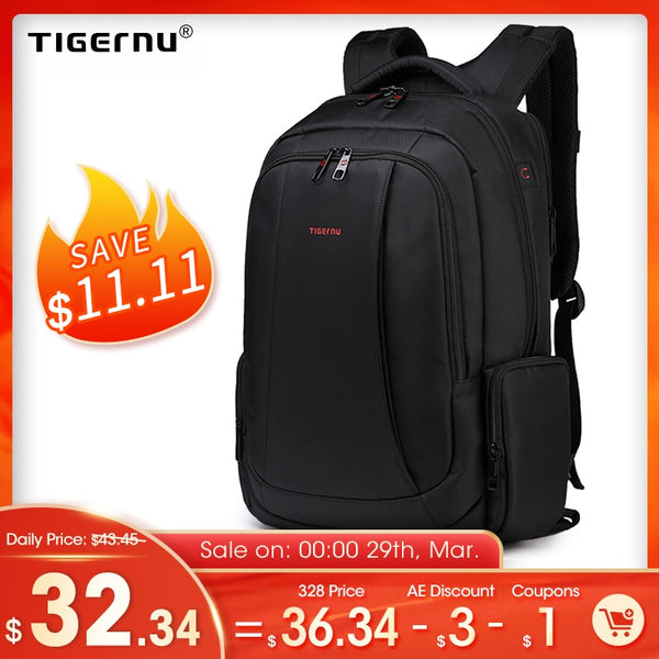 Anti Theft Backpack Nylon 27L