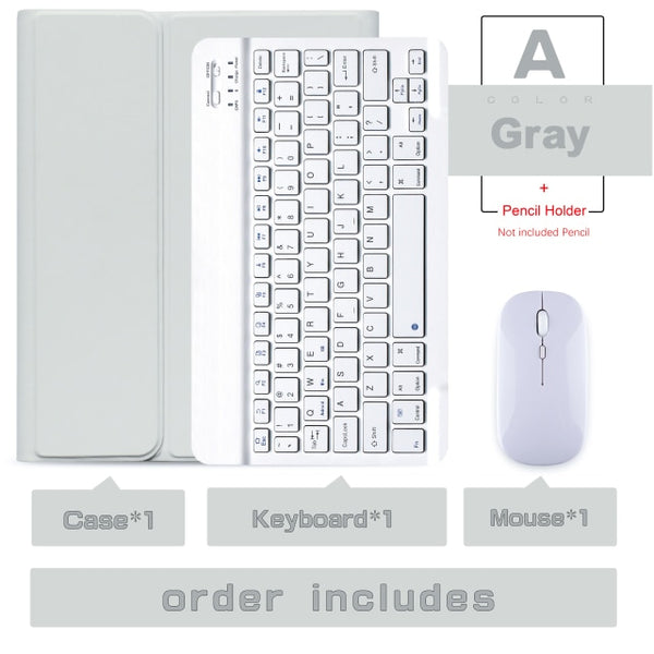 keyboard Wireless Mouse Magic For iPad Pro 11 Case 2021 2020 Air 4 10.2 9th 8th Generation case Mini 6 Air 2 bluetooth keyboard