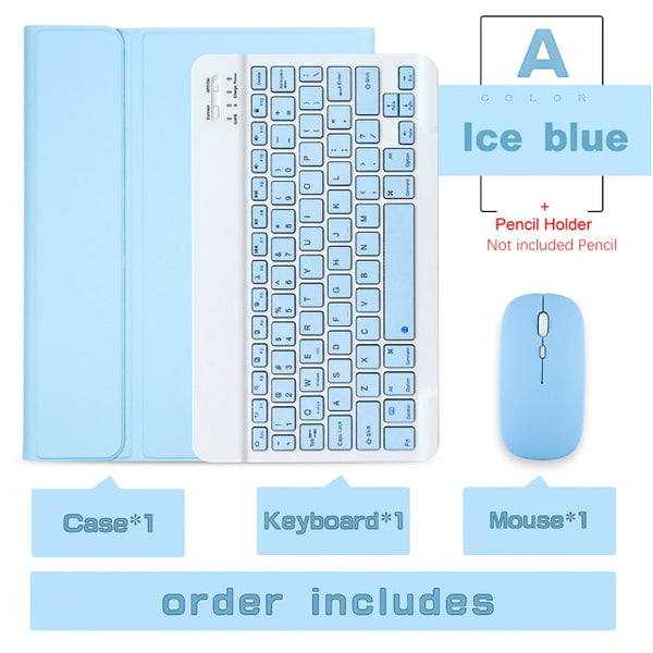 keyboard Wireless Mouse Magic For iPad Pro 11 Case 2021 2020 Air 4 10.2 9th 8th Generation case Mini 6 Air 2 bluetooth keyboard
