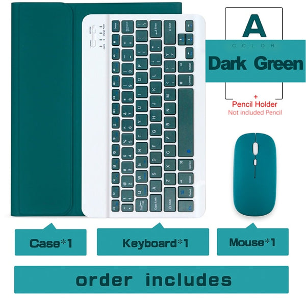 keyboard Wireless Mouse Magic For iPad Pro 11 Case 2021 2020 Air 4 10.2 9th 8th Generation case Mini 6 Air 2 bluetooth keyboard