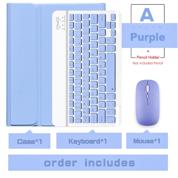 keyboard Wireless Mouse Magic For iPad Pro 11 Case 2021 2020 Air 4 10.2 9th 8th Generation case Mini 6 Air 2 bluetooth keyboard