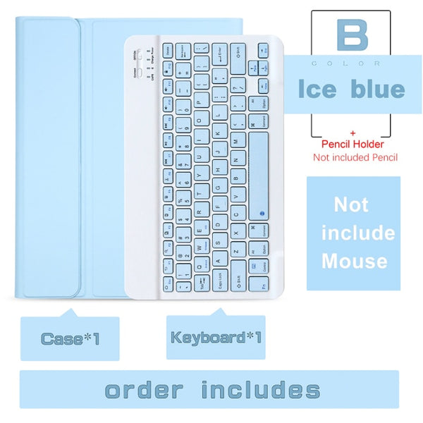 keyboard Wireless Mouse Magic For iPad Pro 11 Case 2021 2020 Air 4 10.2 9th 8th Generation case Mini 6 Air 2 bluetooth keyboard