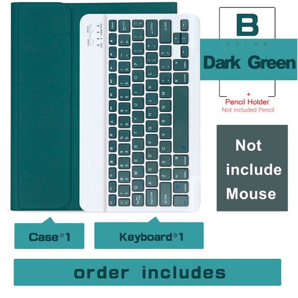 keyboard Wireless Mouse Magic For iPad Pro 11 Case 2021 2020 Air 4 10.2 9th 8th Generation case Mini 6 Air 2 bluetooth keyboard