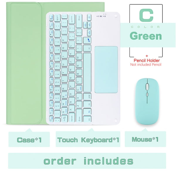 keyboard Wireless Mouse Magic For iPad Pro 11 Case 2021 2020 Air 4 10.2 9th 8th Generation case Mini 6 Air 2 bluetooth keyboard